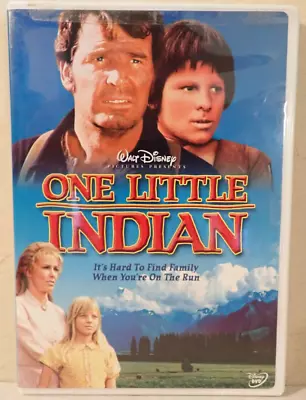 One Little Indian Walt Disney (Jodie Foster Vera Miles Clay O'Brien) - DVD • $14.99