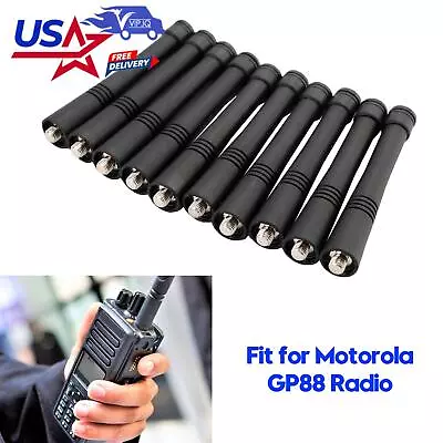 10x Antenna GP88 VHF Car Radio Short And Thick Antenna Fit For GP88 • $18.86