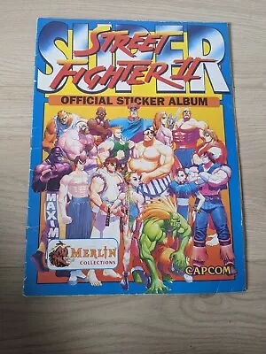 Merlin Capcom Sticker Album - SUPER STREET FIGHTER II/2. 156 Stickers. 1994 • £0.99