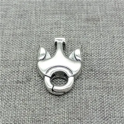 925 Sterling Silver Lobster Claw Clasp For DIY Necklace Pendant Connector • $17.95