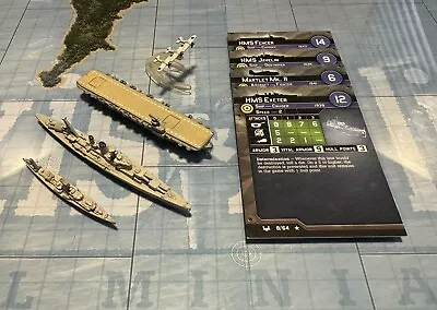 Axis & Allies - War At Sea - HMS Exeter Britain Navy Collection • $20