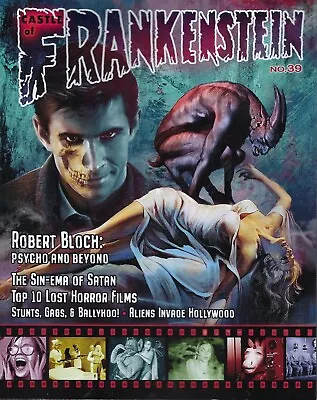 Castle Of Frankenstein Magazine  #39   2024  Robert Bloch Psycho And Beyond • $13.99