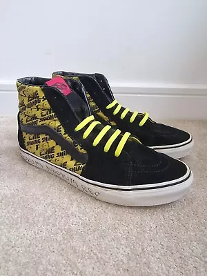 VANS Sk8 Hi X House Of Terror  THE SHINING  Shoes Trainers Mens 11 UK - RARE • £45