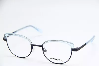 New Morel Koali 20022k Bb03 Blue Clear Navy Authentic Eyeglasses 47-19 • $88.11