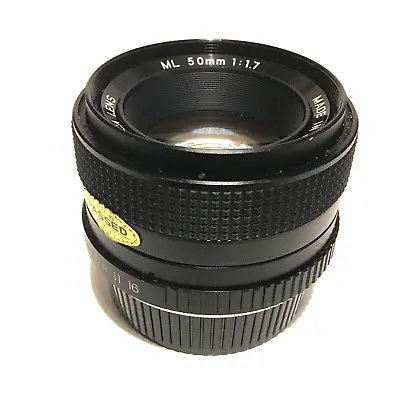  YASHICA ML 50mm F1.7 STANDARD LENS • £69.95