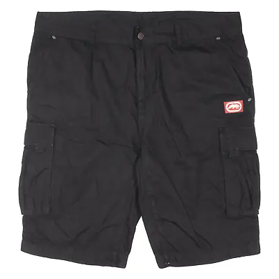ECKO UNLTD Mens Cargo Shorts Black Regular 2XL W40 • £13.99