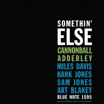 Cannonball Adderley Somethin'  Else (Vinyl) 12  Album • £24.48