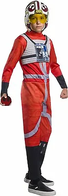 $25.49 • Buy X-Wing Fighter Costume For Kids With Battle Action Sound Pod - Boys Star Wars...