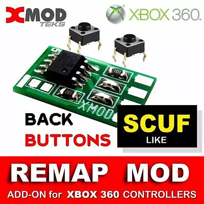 $26.90 • Buy XBOX 360 MOD KIT, REMAP BUTTONS CHIP,  SCUF  Like CHIP, ADD-ON MODDED CONTROLLER