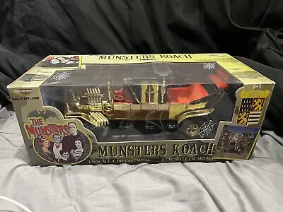 Gold The Munsters Koach Limited Edition George Barris Kustoms 1/18 • $575