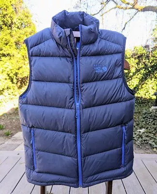 Mountain Hard Wear Full Zip Down Puffer Vest: (Men’s L) • $100