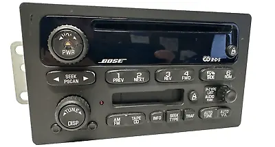 $92.06 • Buy 2002-2003 GMC Envoy CD Cassette Radio Stereo Factory Oem Bose Chevy Trailblazer