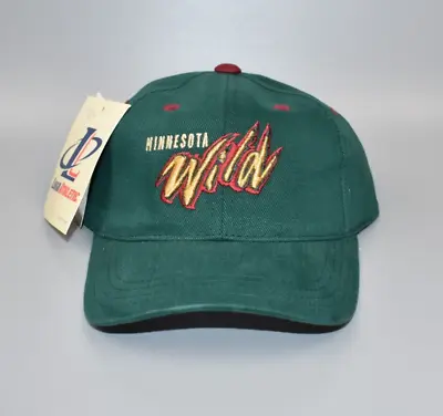Minnesota Wild Logo Athletic YOUTH Strapback Cap Hat - NWT • $29.95