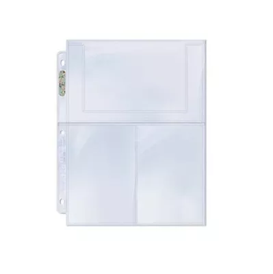 10x Ultra PRO 3-Pocket Binder Album Folder Pages Photos 4  X 6  101mm X 152mm • $11.40