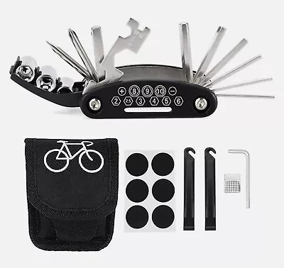 Xtreme 16 In 1 Multi-Function Bike Bicycle Cycling Mechanic Repair Tool Kit ... • $20.99