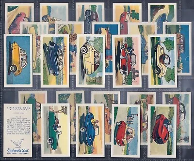 Ewbanks-full Set- Miniature Cars And Scooters 1960 (25 Cards) Excellent+++ • £4.54