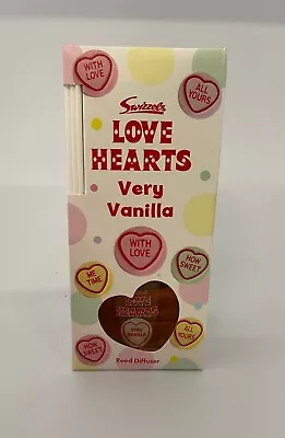 Swizzels Love Hearts 100ml Reed Diffuser - Brand New And Boxed • £7.99