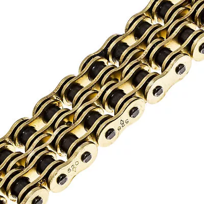 NICHE Gold 520 X-Ring Chain 120 Links With Connecting Master Link Motorcycle • $39.95