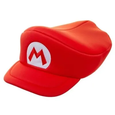 Super Mario Bros Cosplay Red Hat One Size Fits Most Nintendo • $19.95