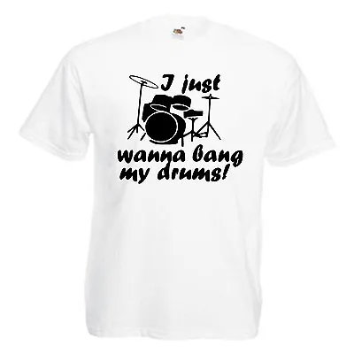 Drummer Drum Kit Children's Kids Band T Shirt • £8.63