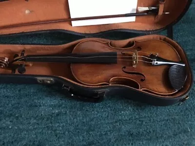 $4500 • Buy 1872 Mathias Hornsteiner Violin, Old Vintage German  4/4 Full Size, Certificate