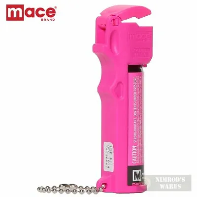 Mace Personal PEPPER SPRAY 12ft 20 Bursts SELF DEFENSE Neon Pink 80726 FAST SHIP • $15.89