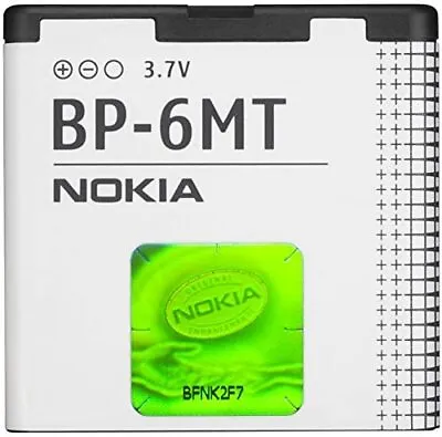 £14.99 • Buy Genuine Nokia BP-6MT Battery For 6720 Classic, E51, N81, N81 8GB, N82 