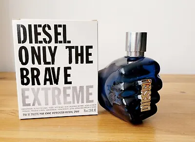 £27.99 • Buy Diesel Only The Brave Extreme 75 Ml Men New