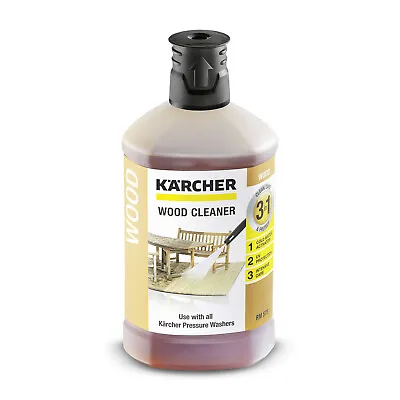 Karcher 3in1 Plug & Clean Wood Cleaner Grease Algae Pressure Washer Detergent UK • £10.30