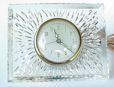 BEAUTIFUL Vintage Salem Lucite / Acrylic Alarm Clock. • $58.89