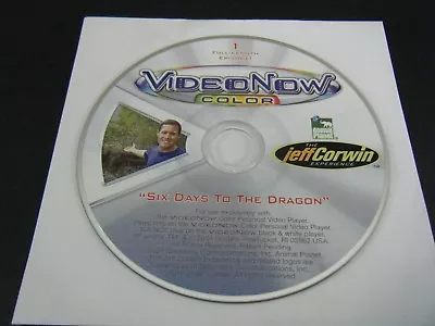 VideoNow Color The Jeff Corwin Experience (PVD 2004) - Disc Only!!! • $13.38