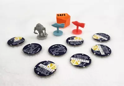 $8.40 • Buy Zathura Board Game Parts Replacement Pieces Spaceships, Discs, Asteroid Die