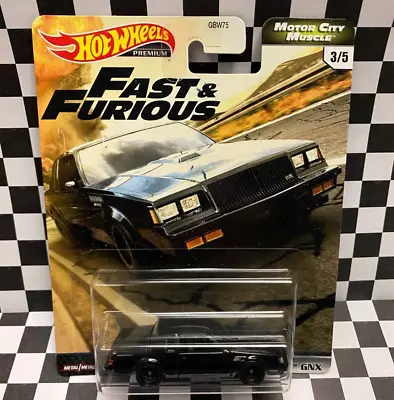 *MINT* Hot Wheels 2020 Fast & Furious Motor City Muscle 1987 Buick Gran National • $10