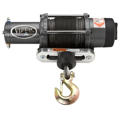 $327.99 • Buy VIPER Elite 5000lb UTV Winch Kit W/ 65 Feet BLACK AmSteel-BLUE Synthetic Rope