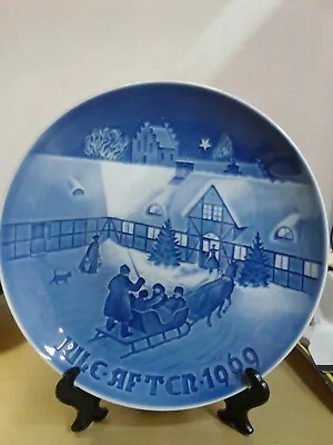 1969 B&G Plate  Arrival Of Christmas Guest   Bing And Grondah Julefften After... • $8