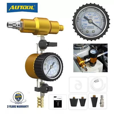 $59.99 • Buy Auto Coolant Refill Purging Tool Cooling System Vacuum Radiator Kit Refill Tool