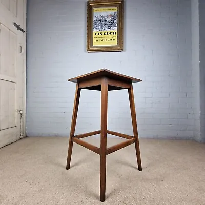 An Antique Edward VII Oak Jardiniere Plant Stand / Lamp Table • £150