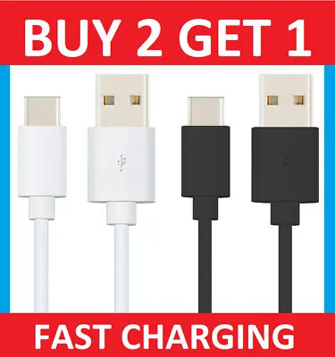 £2.49 • Buy Fast Charging Type C USB Heavy Duty Universal Phone Charger Data Cable Lead