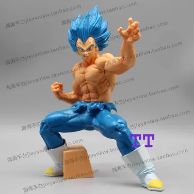 Dragon Ball Z Vegeta Figurine Super Saiyan 7.5'' PVC Model Statue Toy • $13.76