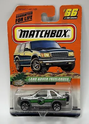 1999 Matchbox Land Rover Freelander Canyon Park Ranger Patrol Series #66  1/64 • $9.99