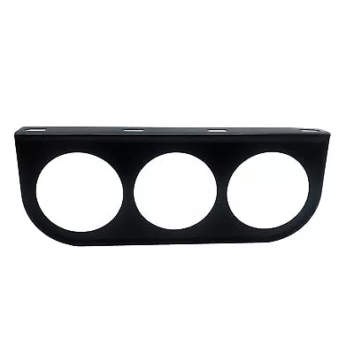 3 Hole Triple Gauge Mounting Bracket Pod Holder 2-1/16  52mm Gauges Dashboard • $10.59