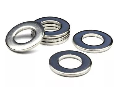 Form A Flat Washers To Fit Metric Bolts & Screws A2 Stainless Steel M1.6 - M30 • £1.43