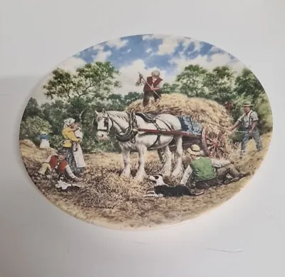 Wedgwood Life On The Farm Plate Haymaking Collectors Decorative Plate  • £2.99