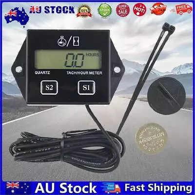 AU Engine RPM Resettable Inductive Tachometer Gauge For Outboard Motor Lawn Mowe • $15.88