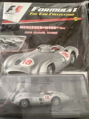 £11.99 • Buy 1/43 Panini F1 Car Collection - Mercedes W196 1955 - Juan Manuel Fangio 