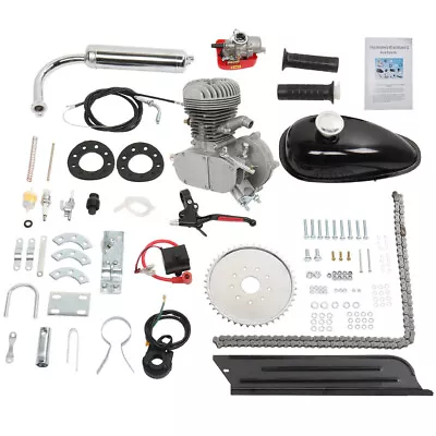 Full Set 100CC Bicycle Motorized CDI 2-Stroke Gas Petrol Bike Motor Engine Kit • $104.90