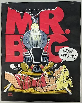 Mr. Big Lean Into It Tour 1991 Vintage Tshirt Promo Proof Sample Pellons • $99.99