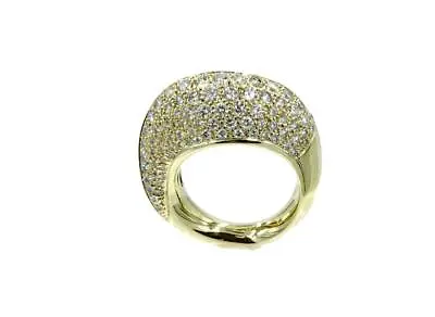 Mimi So New York Designer 18k Yellow Gold Ring With 1.50 Carats In  Diamonds • $4700