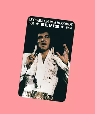 Elvis Presley Vintage 1980 RCA Promo Calendar Card • $1.98