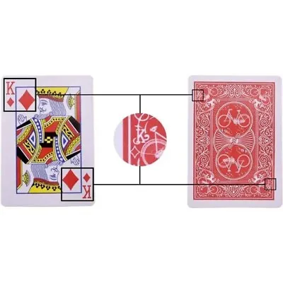 Easy Magic Trick Marked Stripper Deck Playing Cards Poker Magic Tricks Games • $31.95